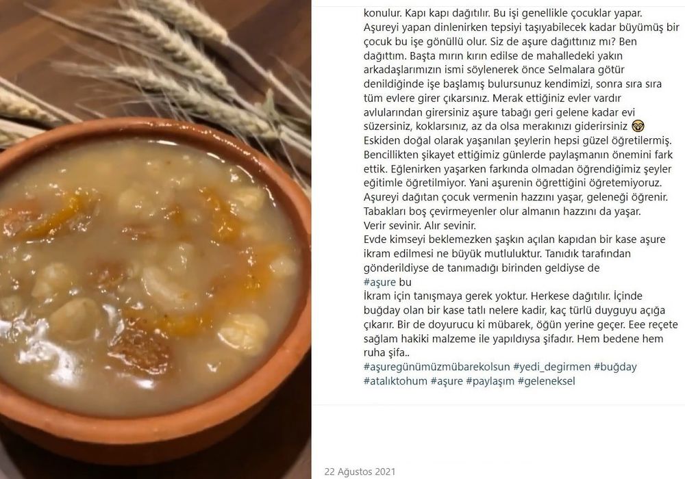 Yedi Değirmen Aşurelik Keşkeklik Buğday