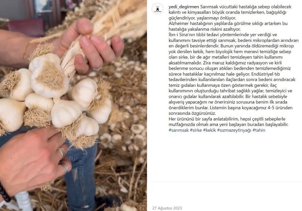 Yedi Değirmen Yerli Sarımsak (Taşköprü)