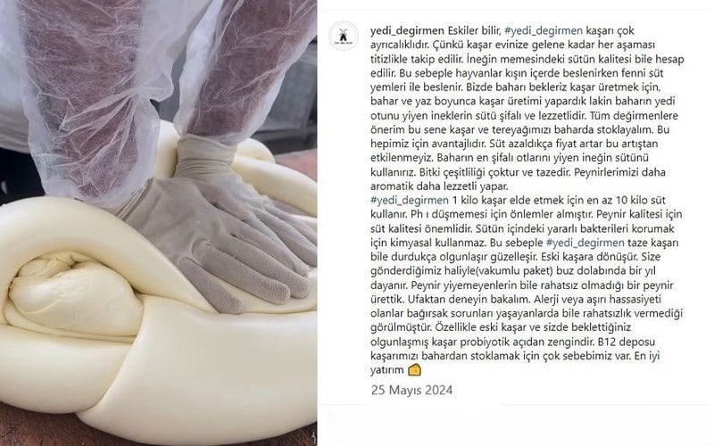Çörek Otlu Eski Kaşar 500 gr Yedi Değirmen, Şirden Mayalı Göbek Kaşar, göbek kaşar